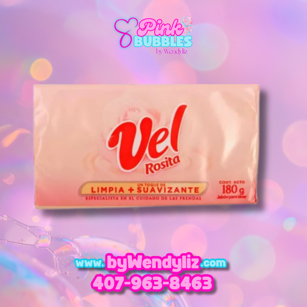 Jabón Vel Rosita Suavizante 180gr