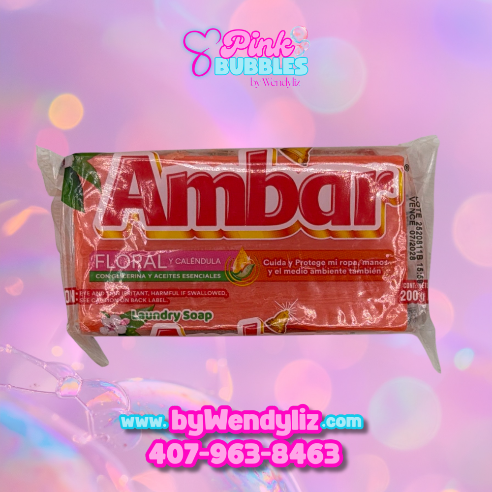 Jabón Ambar Floral 200gr