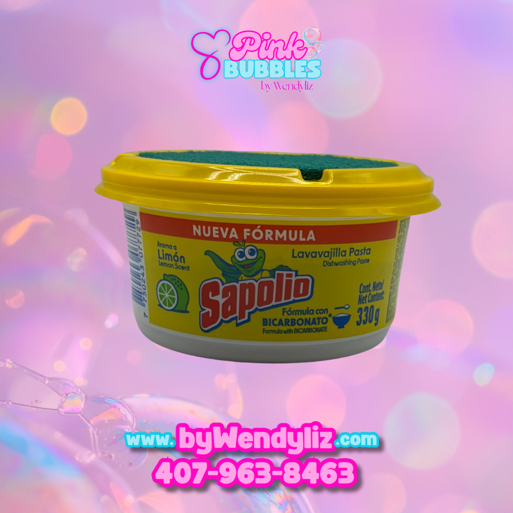 Jabón Sapolio Pasta Limon 330gr