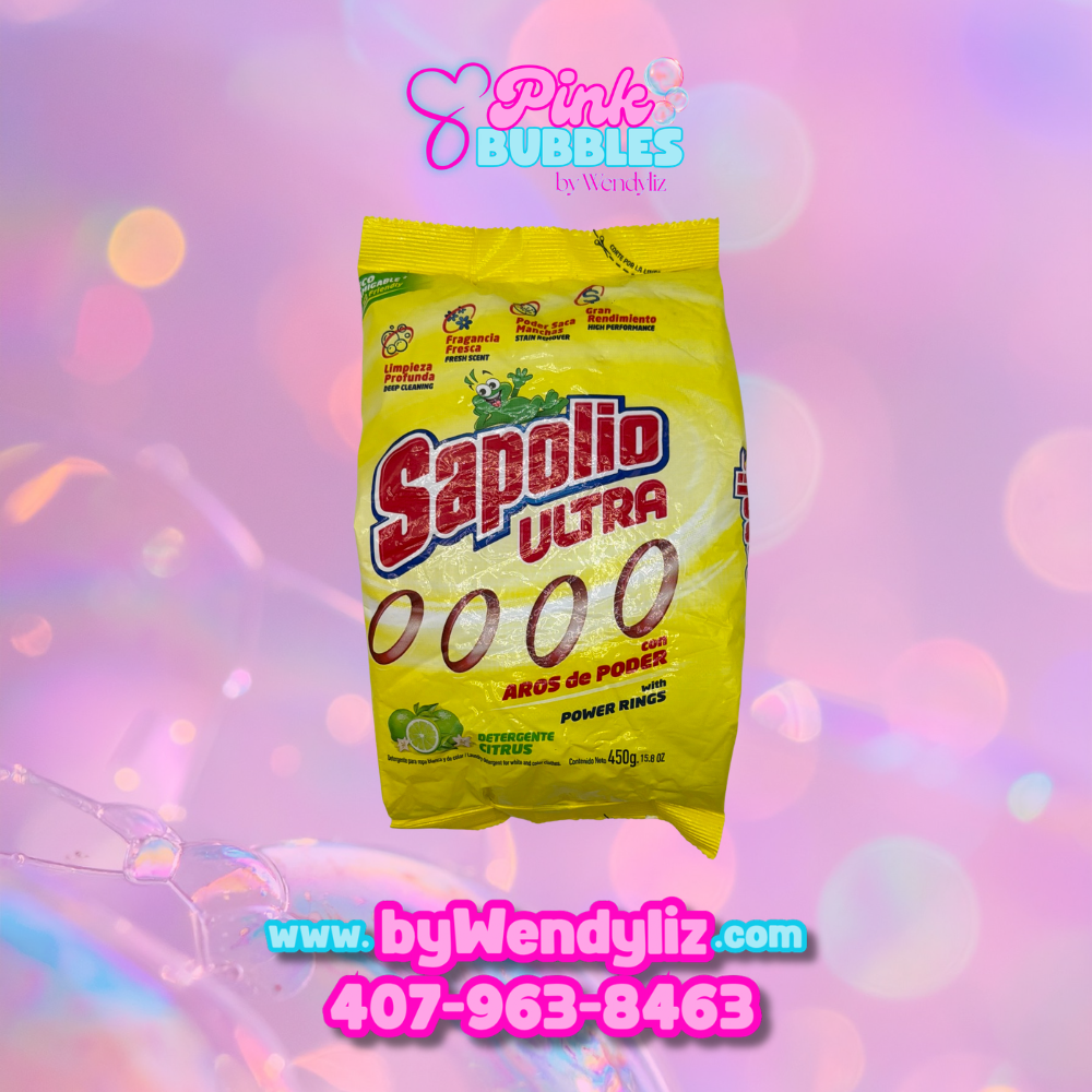 Jabón Sapolio Powder Citrus 450gr