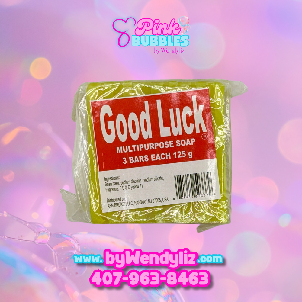 Jabón Barra Good Luck Amarillo 350gr