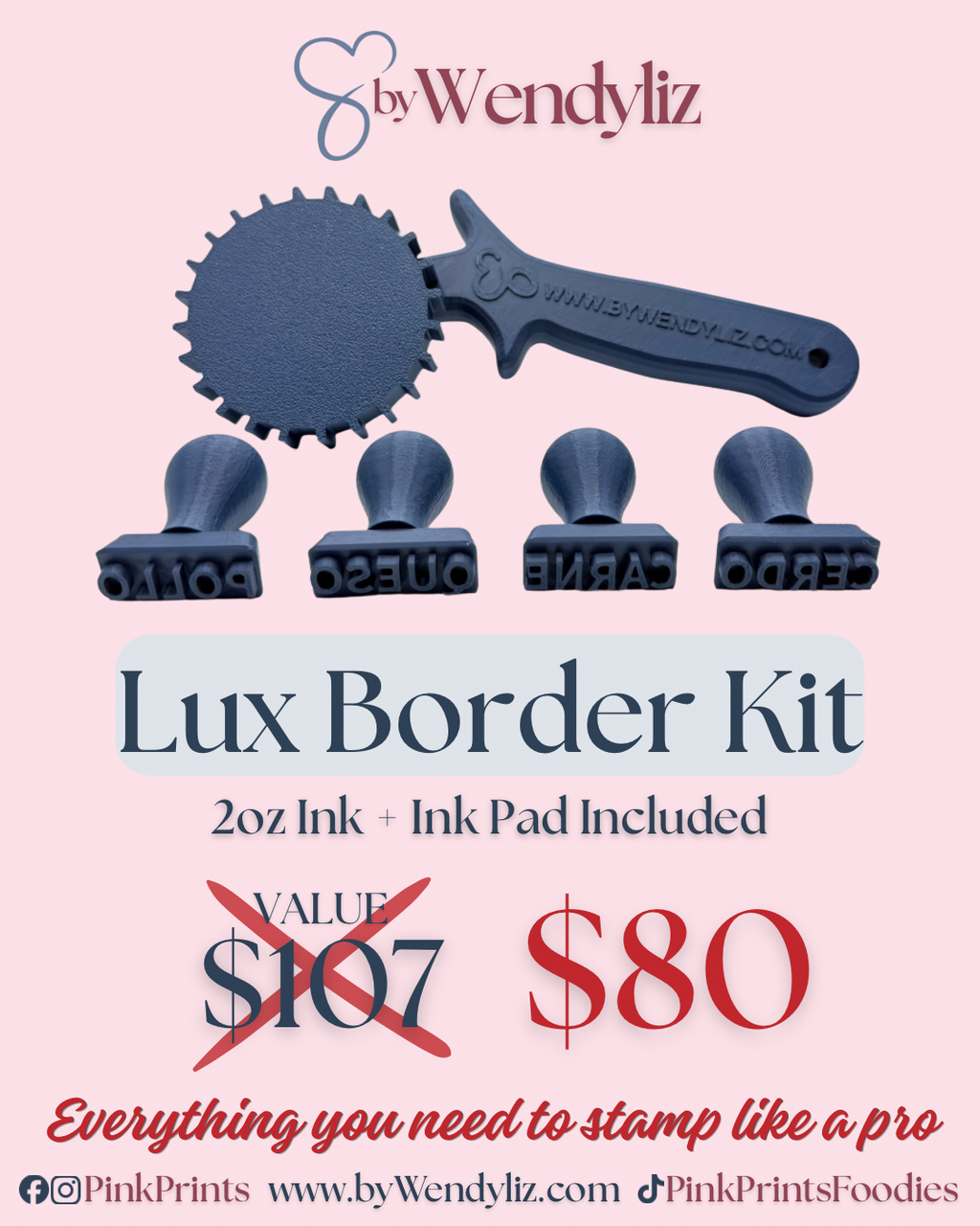 Lux Sealer Kit + 2oz Ink